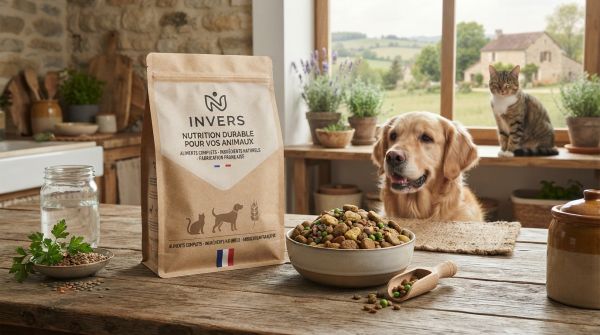 Croquette française de invers : nutrition durable pour vos animaux