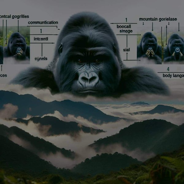 Comment les gorilles des montagnes communiquent-ils entre eux à distance ?