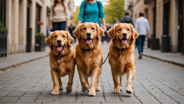 Promenez votre chien avec style grâce aux kits goofy goldens